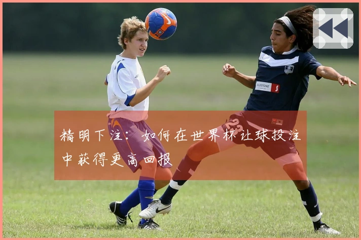 精明下注：如何在世界杯让球投注中获得更高回报